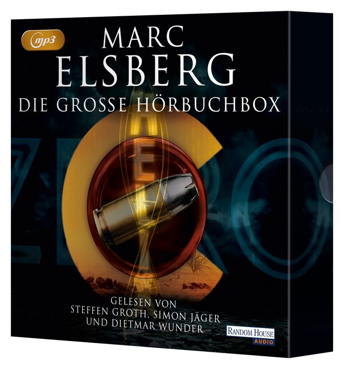 Produktbild: Die gro&szlig;e H&ouml;rbuchbox - &deg;C &ndash; Celsius - Der Fall des Pr&auml;sidenten - Gier - Helix - Zero - Blackout - Black Hole