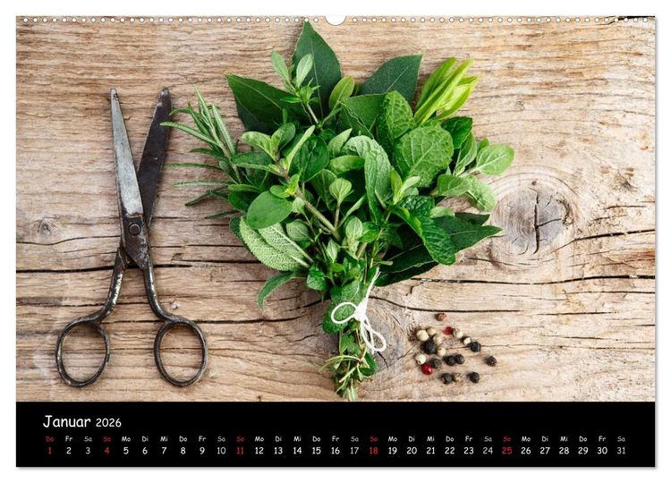 Produktbild: K&uuml;che (hochwertiger Premium Wandkalender 2026 DIN A2 quer), Kunstdruck in Hochglanz