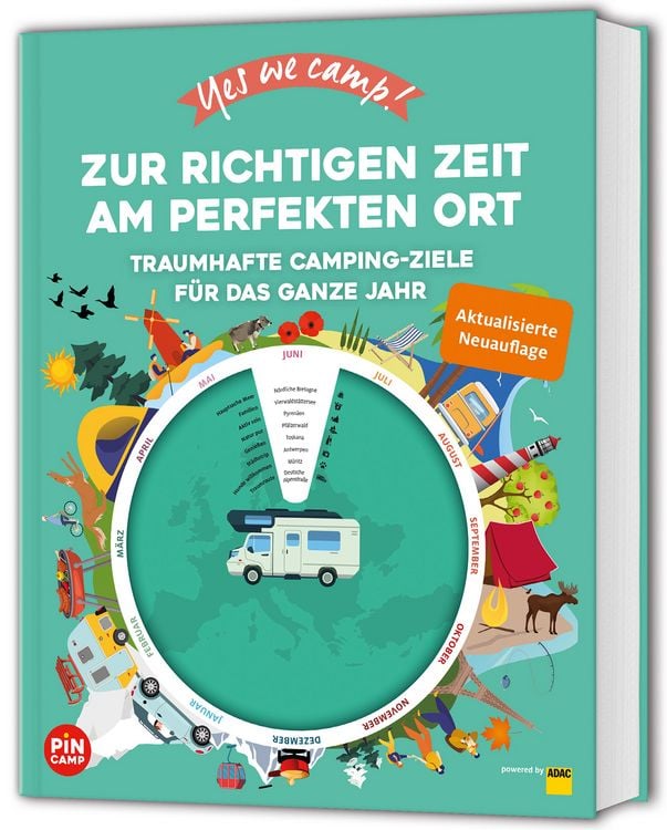 Produktbild: Yes we camp! Zur richtigen Zeit am perfekten Ort
