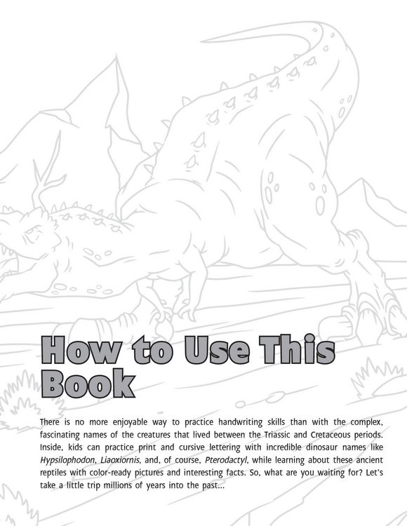 Produktbild: Practice Writing with Dinosaurs!