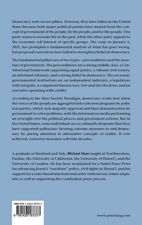 Produktbild: The Ten Pillars of American Democracy