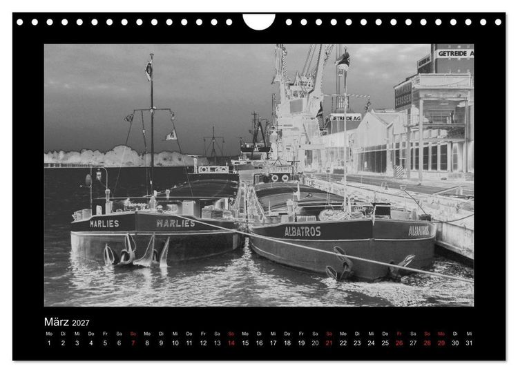 Produktbild: Schiffe anders (Wandkalender 2027 DIN A4 quer), CALVENDO Monatskalender
