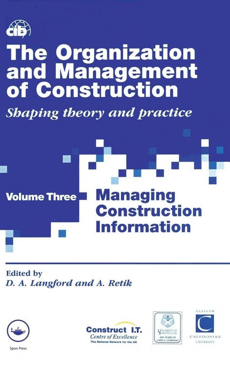Produktbild: The Organization and Management of Construction