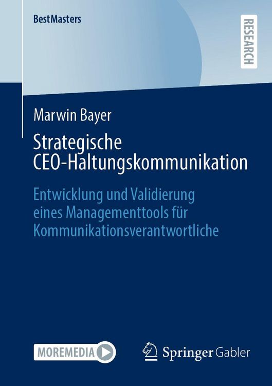 Produktbild: Strategische CEO-Haltungskommunikation