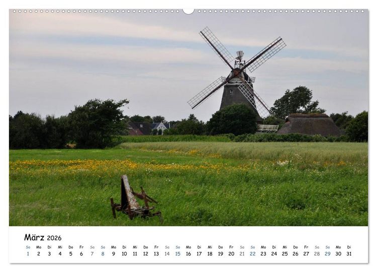 Produktbild: F&ouml;hr und Halligwelt 2026 (hochwertiger Premium Wandkalender 2026 DIN A2 quer), Kunstdruck in Hochglanz