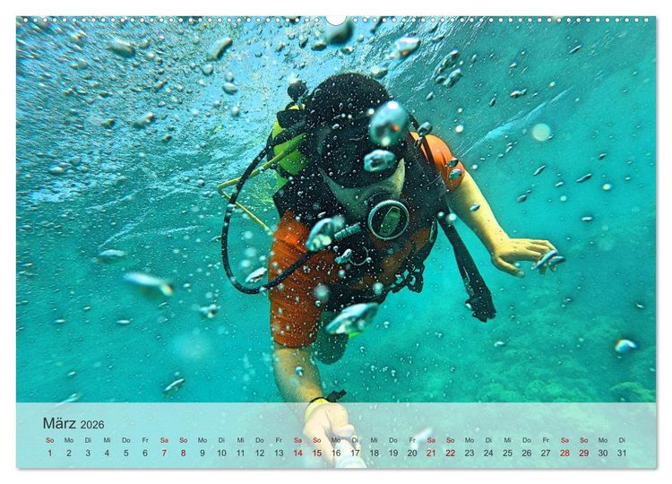 Produktbild: Wassersport - Fun pur (Wandkalender 2026 DIN A2 quer), CALVENDO Monatskalender