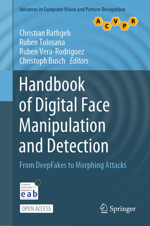 Produktbild: Handbook of Digital Face Manipulation and Detection