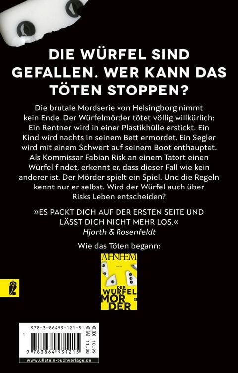 Produktbild: Die R&uuml;ckkehr des W&uuml;rfelm&ouml;rders