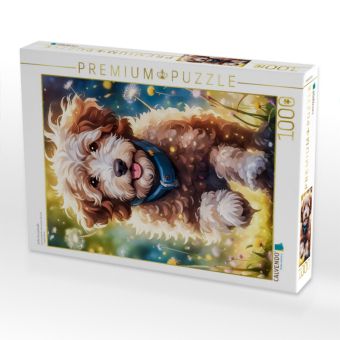 Produktbild: CALVENDO Puzzle S&uuml;&szlig;er Aussiedoodle | 1000 Teile Lege-Gr&ouml;&szlig;e 64x48cm Foto-Puzzle f&uuml;r gl&uuml;ckliche Stunden