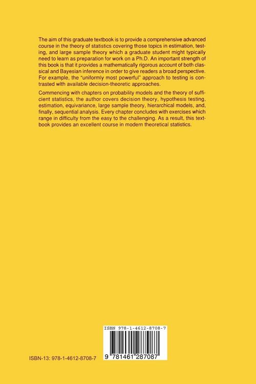 Produktbild: Theory of Statistics