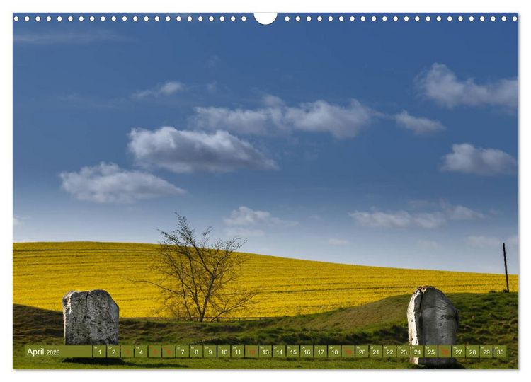 Produktbild: Bezauberndes S&uuml;dengland (Wandkalender 2026 DIN A3 quer), CALVENDO Monatskalender