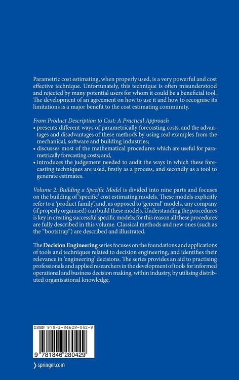 Produktbild: From Product Description to Cost: A Practical Approach
