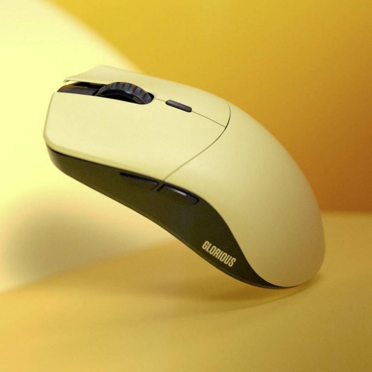 Produktbild: Glorious Model O Pro Wireless Gaming Maus - golden panda - forge