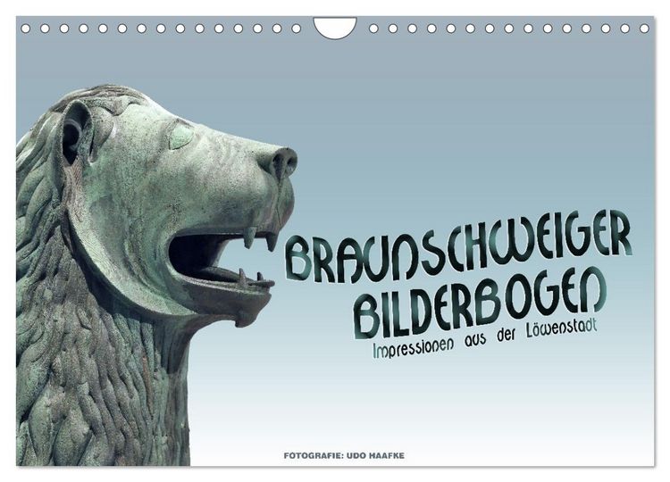 Produktbild: Braunschweiger Bilderbogen (Wandkalender 2026 DIN A4 quer), CALVENDO Monatskalender
