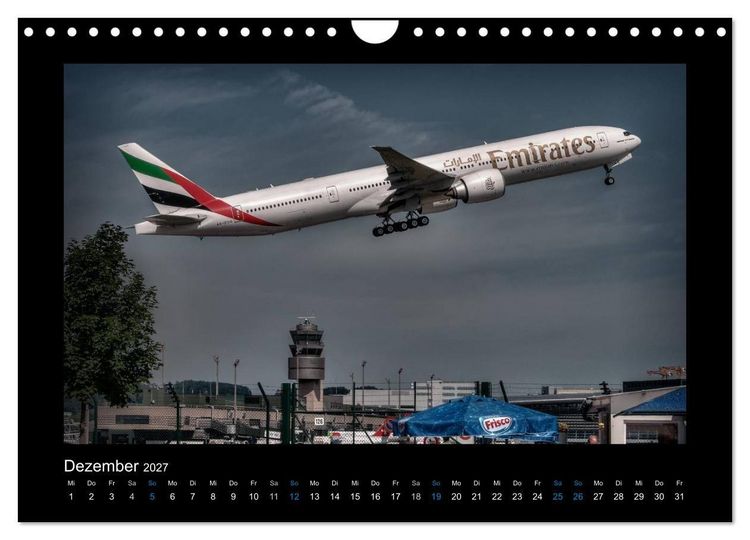 Produktbild: Faszination Luftfahrt (Wandkalender 2027 DIN A4 quer), CALVENDO Monatskalender