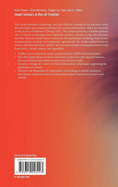 Produktbild: Smart Sensors at the IoT Frontier