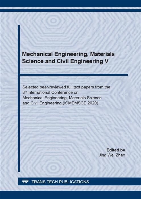 Produktbild: Mechanical Engineering, Materials Science and Civil Engineering V