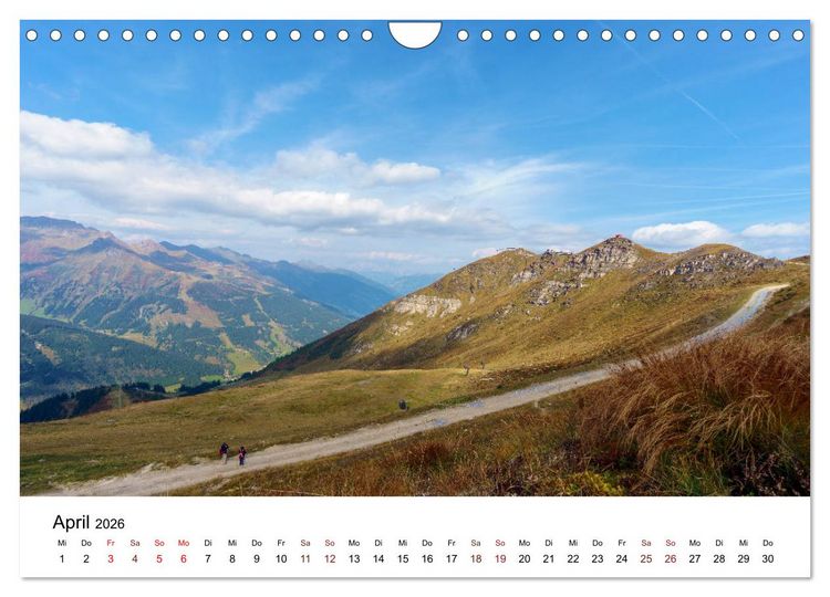 Produktbild: Die Gasteiner Berge Im Sp&auml;tsommer (Wandkalender 2026 DIN A4 quer), CALVENDO Monatskalender