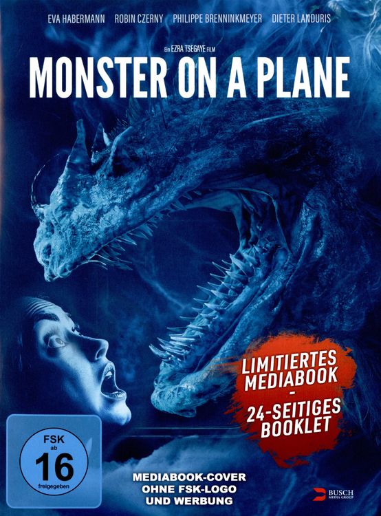 Produktbild: Monster on a Plane - 2-Disc Limited Edition Mediabook - Cover A (Blu-ray + Bonus-DVD)