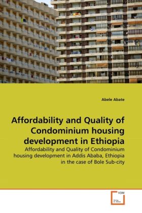 Produktbild: Abate, A: Affordability and Quality of Condominium housing d