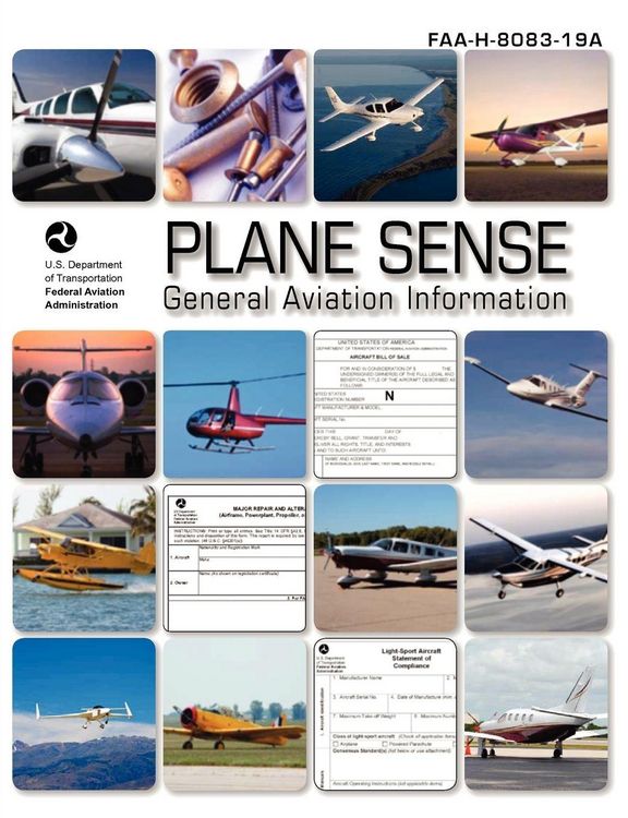 Produktbild: Plane Sense, General Aviation Information, 2008 ( FAA-H-8083-19a)