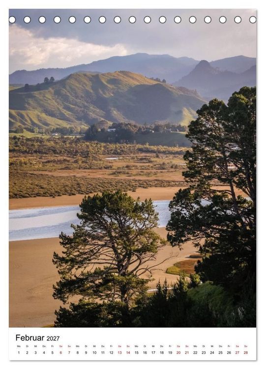 Produktbild: Mein Traumland Neuseeland (Tischkalender 2027 DIN A5 hoch), CALVENDO Monatskalender