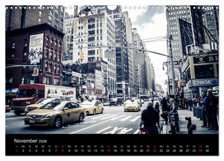 Produktbild: New York (Wandkalender 2026 DIN A3 quer), CALVENDO Monatskalender