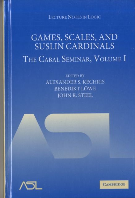 Produktbild: Games, Scales and Suslin Cardinals