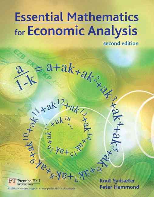 Produktbild: Essential Mathematics for Economic Analysis