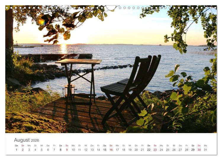 Produktbild: Meine Lieblingspl&auml;tze in S&uuml;dschweden (Wandkalender 2026 DIN A3 quer), CALVENDO Monatskalender