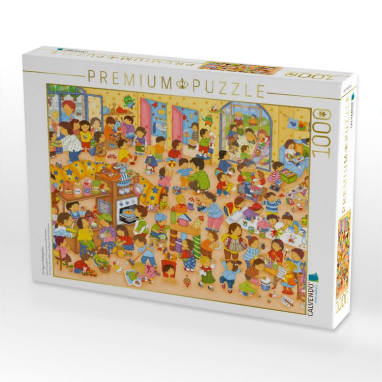 Produktbild: Ein Tag im Kindergarten (Puzzle)
