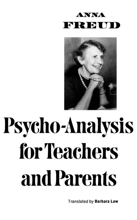 Produktbild: Psycho-Analysis for Teachers and Parents