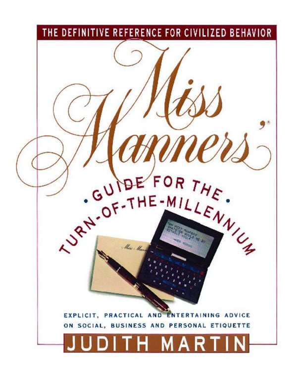 Produktbild: Miss Manners' Guide for the Turn-of-the-Millennium