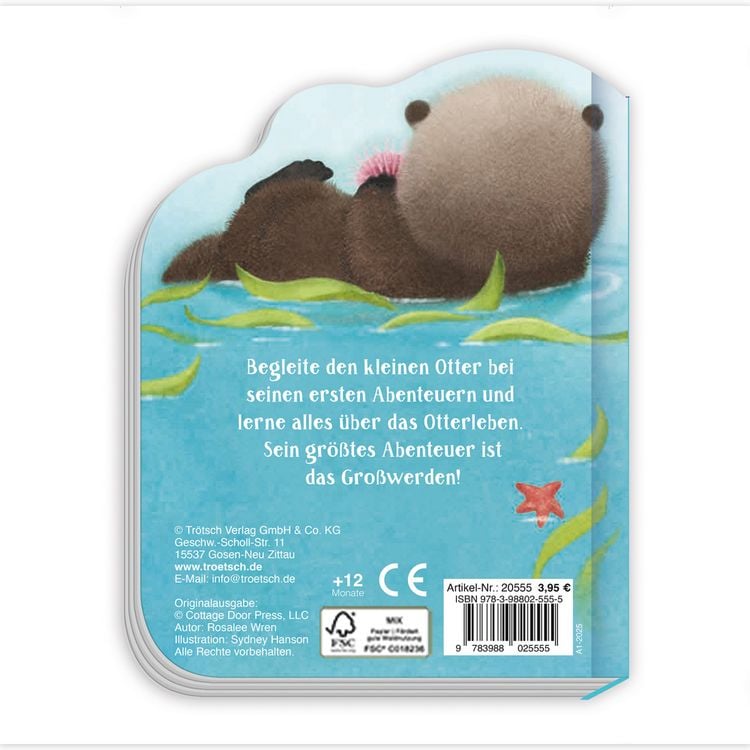 Produktbild: TR&Ouml;TSCH - Pappenbuch Der kleine Otter| Ab 1 Jahr