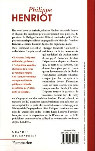 Produktbild: Philippe Henriot : la r&eacute;sistible ascension d'un provocateur