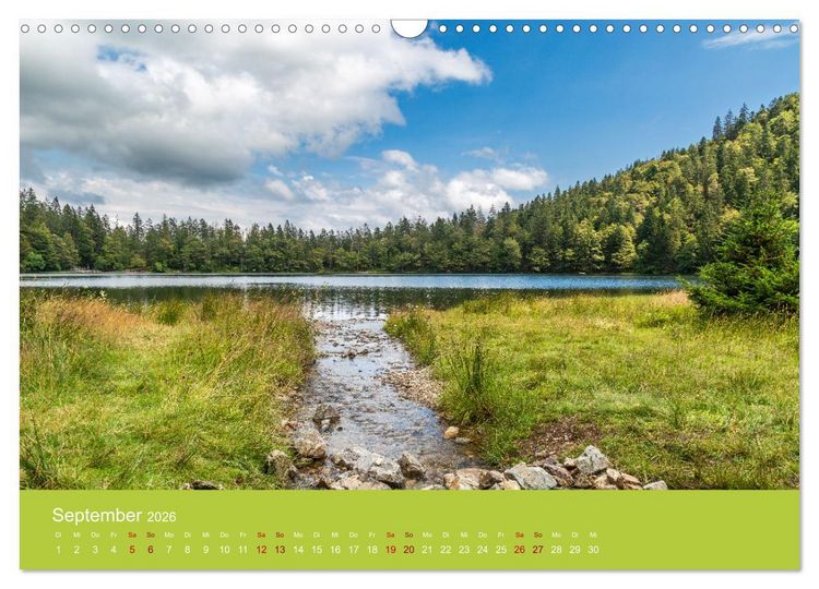 Produktbild: Hochschwarzwald - Traumhafte Landschaften im Schwarzwald (Wandkalender 2026 DIN A3 quer), CALVENDO Monatskalender