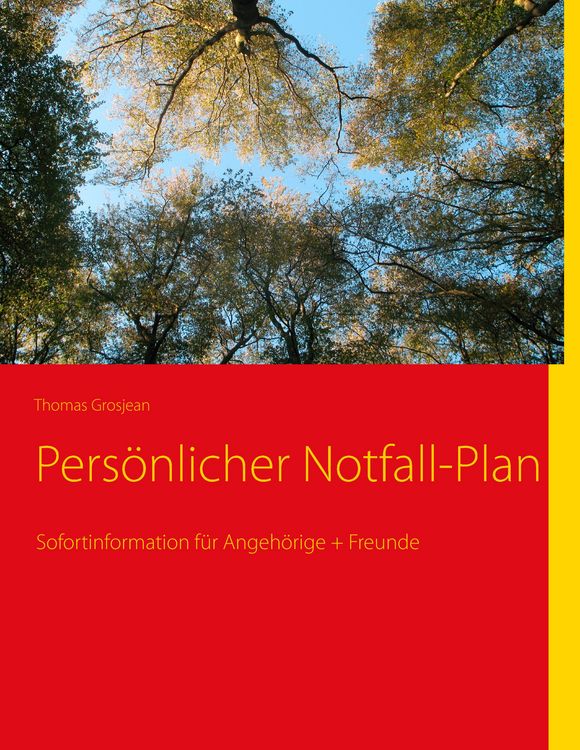 Produktbild: Pers&ouml;nlicher Notfall-Plan