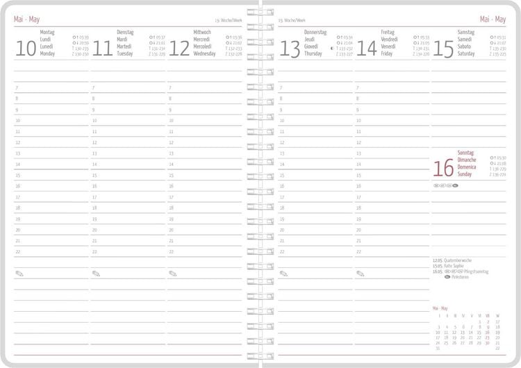 Produktbild: MyTimer Ringbuch Statement 2027