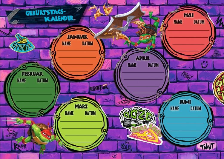 Produktbild: Teenage Mutant Ninja Turtles: Mutant Mayhem - Meine Freunde