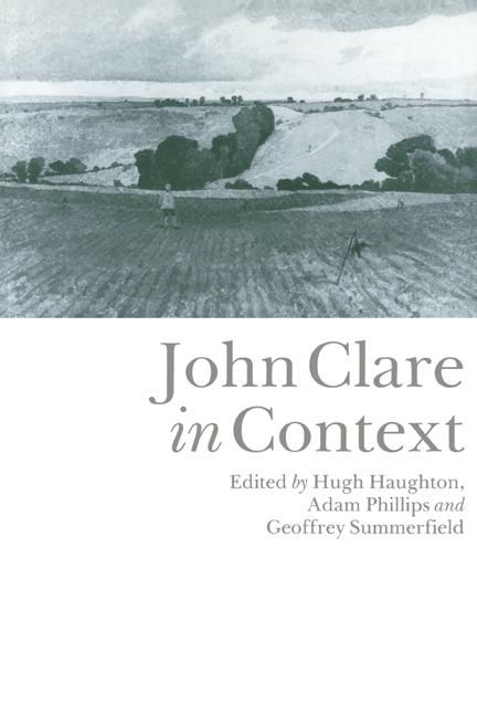 Produktbild: John Clare in Context