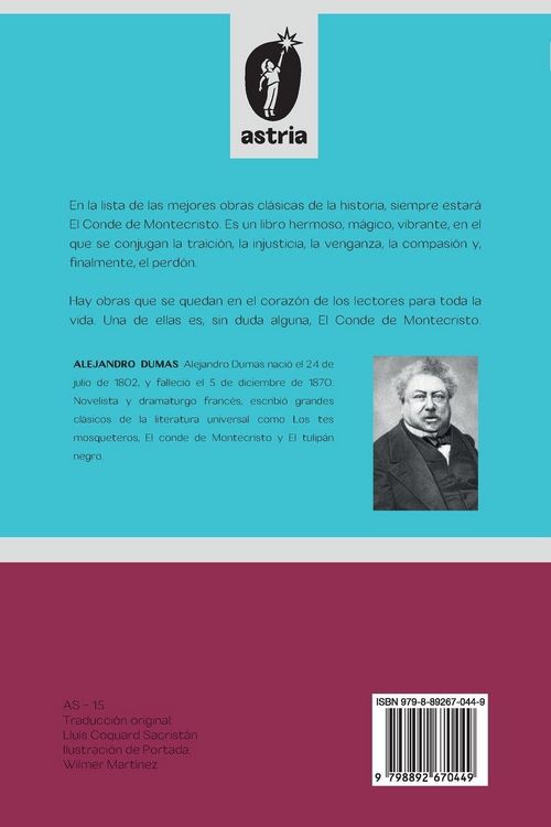 Produktbild: El conde de Montecristo Tomo I
