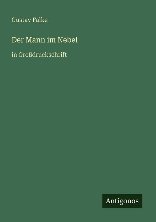 Produktbild: Der Mann im Nebel
