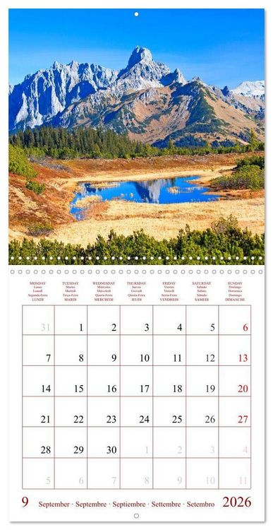 Produktbild: Kramer, C: Seasons of the Salzburg Valley (Wall Calendar 202