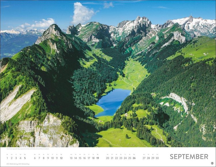 Produktbild: Faszination Alpen Posterkalender 2027