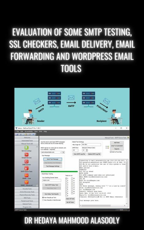 Produktbild: Evaluation of Some SMTP Testing, SSL Checkers, Email Delivery, Email Forwarding and WP Email Tools