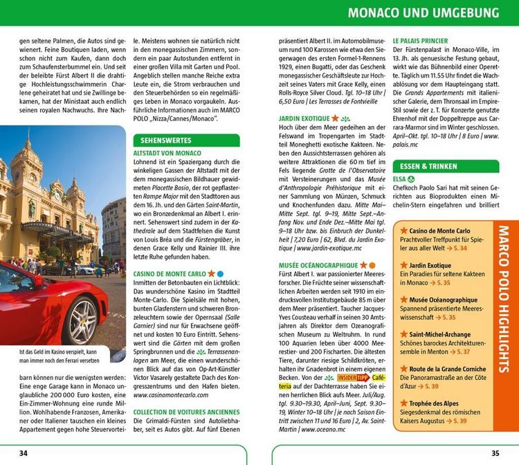 Produktbild: MARCO POLO Reisef&uuml;hrer Cote d'Azur, Monaco