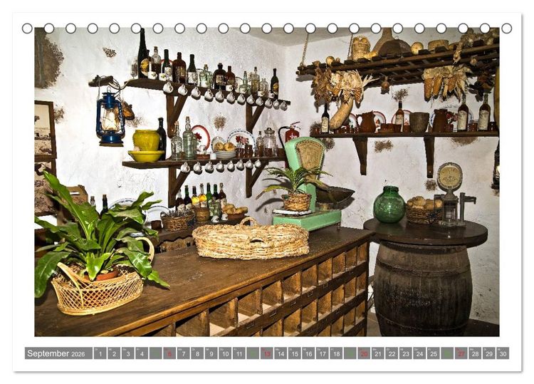 Produktbild: Aus dem Meer geboren - Lanzarote (Tischkalender 2026 DIN A5 quer), CALVENDO Monatskalender