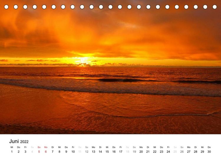 Produktbild: Sylt Impressionen aus der Luft (Tischkalender 2022 DIN A5 quer)