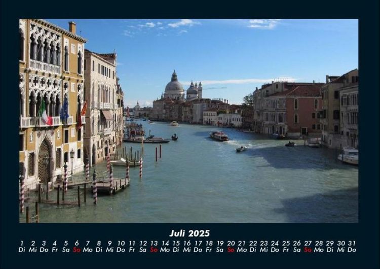 Produktbild: Sensation Italien 2025 Fotokalender DIN A4