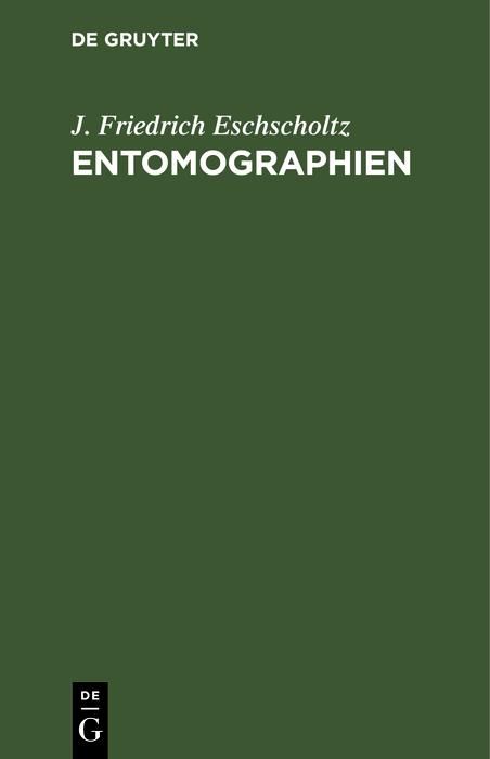 Produktbild: Entomographien